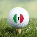 Search for italian golf balls Flag of italy