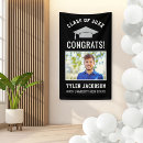 Search for black and silver graduation decorations banners Graduate