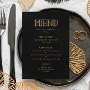 Search for 1920s menus Elegant