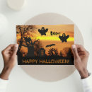 Recherche de silhouette halloween cards Effrayant