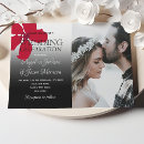 Recherche de rouges et noires de mariage invitations Couple