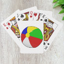 Recherche de gonflable jeux de cartes Plage