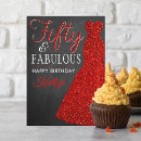 Search for 50th for women birthday cards 50 and fabulous