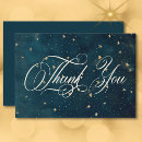 Search for celestial thank you cards Midnight sky