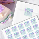 Search for mermaid birthday party stickers Thank you