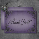 Search for purple thank you cards Elegant