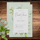 Search for nature bridal shower invitations Sage green