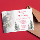 Recherche de arbre rouge invitations Élégant