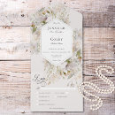Search for white flowers wedding invitations Elegant