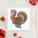 Search for turkey napkins Bird