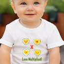 Search for heart baby shirts Yellow
