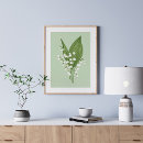 Search for lily of the valley art Vintage