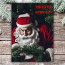 Search for scary christmas cards Creepy santa