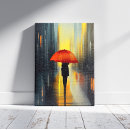 Search for red umbrella art Cityscape