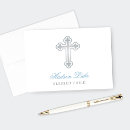 Search for baby boy cross baptism cards Blue