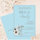 Search for pale blue wedding invitations Modern