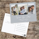Search for date blue postcards Modern brush script