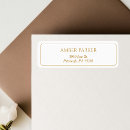 Search for white borders return address labels Simple