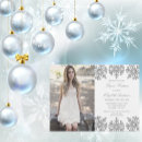 Search for snowflake sweet 16 invitations Silver