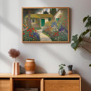 Recherche de ferme vintage posters Jardin fleuri