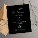 Recherche de vert et noir invitations Botanique