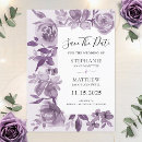 Search for mauve save the dates Botanical