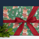 Search for red fox wrapping paper Cartoon