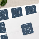 Search for oval monogram stickers Simple