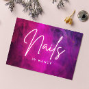 Search for nail tech business cards Trendy