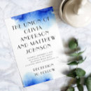 Recherche de océan bleu invitations Simple