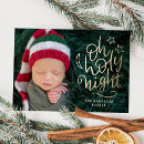 Search for holy night christmas cards Gold