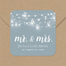 Search for string of lights wedding stickers Rustic
