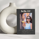 Search for fun 40th birthday invitations Modern