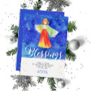 Search for angelic christmas cards Watercolor