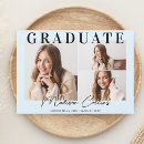 Search for light blue graduation invitations High school