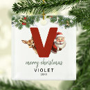 Search for letter v ornaments Keepsake