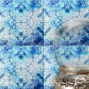Search for motif tiles Blue and white
