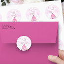 Search for pink dress stickers Quinceanera