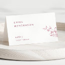 Search for burgundy place cards Elegant