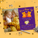 Search for double digits birthday invitations Purple