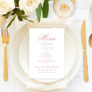 Search for rose gold menus Classic