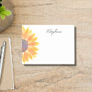 Search for sunflower post it notes Floral