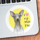 Recherche de mini pinscher autocollants Dog