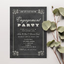 Search for vintage engagement party invitations Floral