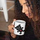 Search for teddy bear love mugs Red heart