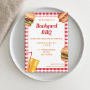 Search for hamburger birthday invitations Barbecue