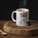 Search for animals wearing glasses mugs Cute