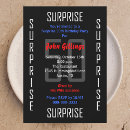 Search for surprise 50 invitations Typography