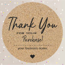 Search for thank you purchase stickers Promotional items