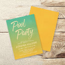 Recherche de partie extérieure invitations Fête d'été